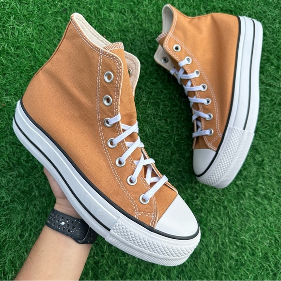 Converse Chuck Taylor All Star Lift Hi Gingerbread - Picture 3 of 13